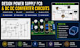 design power supply pcb and dc dc converter circuit