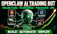 build openclaw ai trading bot claude code polymarket tradingview crypto bot n8n