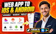 convert lovable to ios base44 to ios capacitor deploy publish ai app testflight