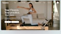 build squarespace pilates reformer website wellness studio website booking site