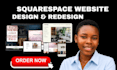 build squarespace website squarespace website redesign  squarespace ecommerce