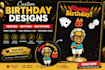 design custom printable event graphics and prints