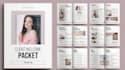 design vendor welcome packet, training workbook, procurement guide, canva slides