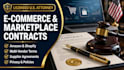 prepare binding ecommerce seller contracts and supplier agreements
