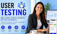 user test beta test manual test saas website app game and provide feedback