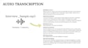 transcribe audio and video accurately