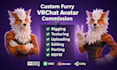create, edit, rig, optimize and upload your custom vrchat furry avatar
