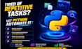 create python automation and workflow scripts