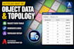 set up autocad map 3d object data tables and topology