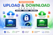 do professional upload and download service