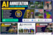 accurate ai data annotation, image labeling and data tagging