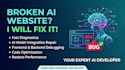 fix, debug, and restore your broken ai web application