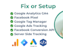 setup meta conversion API with stape and ga4 server side tracking