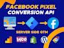 setup meta conversion API with stape and ga4 server side tracking