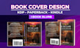design your book cover and write a compelling book blurb
