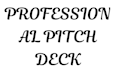 help you with your professional pitch deck slide