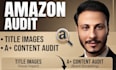 audit amazon product images infographics and a plus content