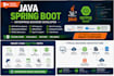 develop rest API using java spring boot