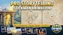 create professional 2d stickman animation or stick figure explainer video