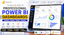 create professional power bi dashboards