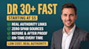 increase domain rating DR 30 plus