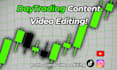 edit day trading videos with custom chart animations