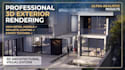 create realistic exterior renders
