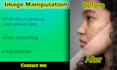 do image manipulation, face retouching, and smooth skin