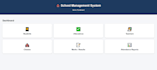 build a professional school management system website