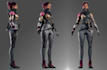 model aaa game character for ue5 or unity,pbr texturing and rigging,2d to3d, fbx