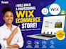 design a high converting wix ecommerce website