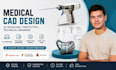 medical cad, healthcare device, solidworks, prototype, technical drawing