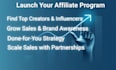 set up your creator and influencer affiliate program