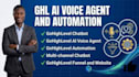 setup ghl ai chatbot, ai voice agent, and automation workflow