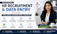 hr support, recruitment, data entry and admin assistance
