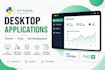 develop python gui and desktop applications using tkinter and pyqt