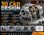 3d injection mold precision cad model sheet metal 3d mechanical design prototype