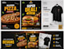 design modern restaurant social media posts