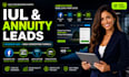 create facebook ads iul and annuity leads with high converting funnels
