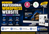 build a professional wordpress website using elementor or avada