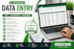 accurate data entry and copy paste