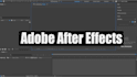 basic animation in 3d software and after effects