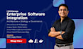 manage and lead enterprise software integration, API integration, AWS
