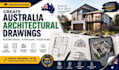 create australian architectural plan building drawing site analysis in australia