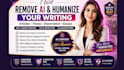 humanize and remove ai from your article, thesis and dissertation