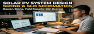 do solar pv sizing, single line diagrams sld