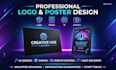 create logo design, poster and ai image editing