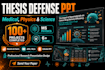make medical, physics, and science research powerpoint presentations