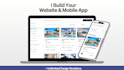 build a custom mobile app for ios and android with a website