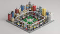 create custom lego moc 3d lego model digital city build and instructions